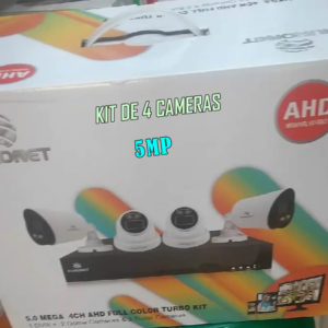 Kit de 4 cameras EURONET 5MP